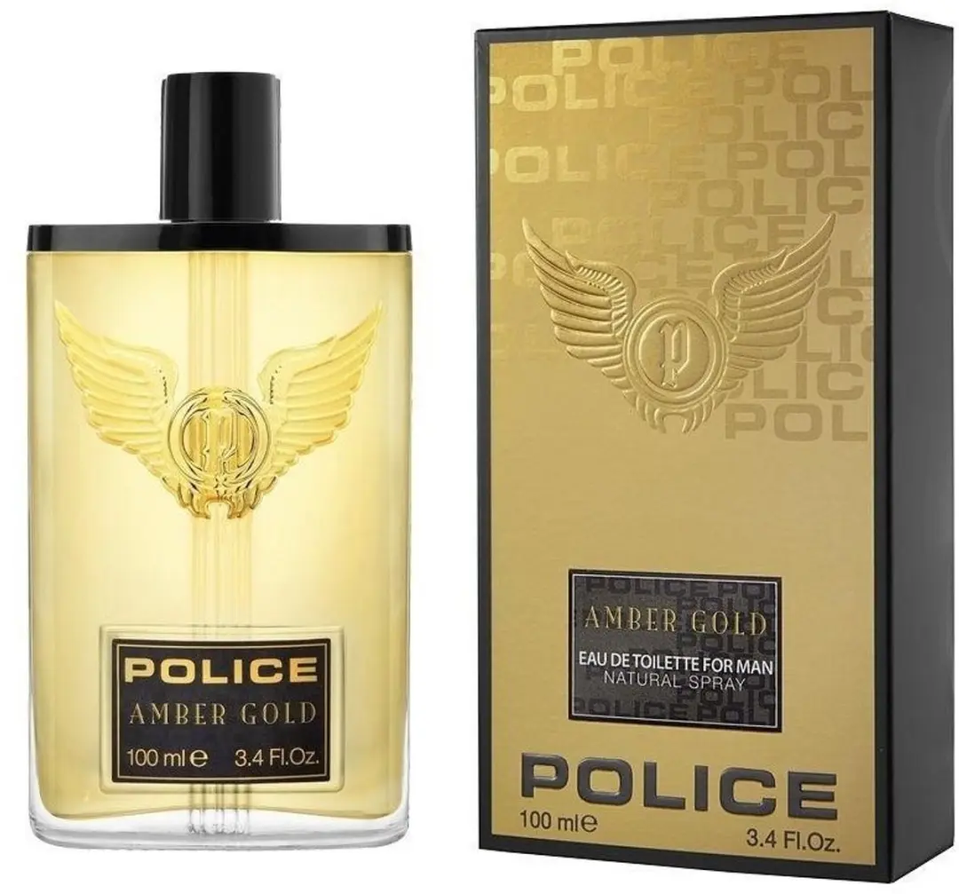 Herenparfum Police EDT Amber Gold 100 ml