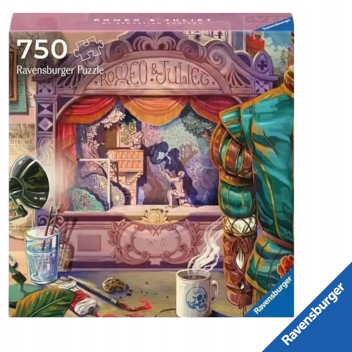 Ravensburger Romeo & Julia Art & Soul Puzzel 750 Stuks