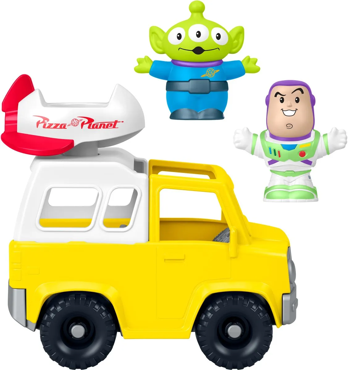 Fisher Price Toy Story Pizza Planet Truck JMJ89 - Wit/Geel