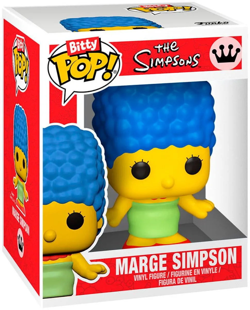 Funko Bitty Pop! The Simpsons Itchy Marge Moe - Multicolor