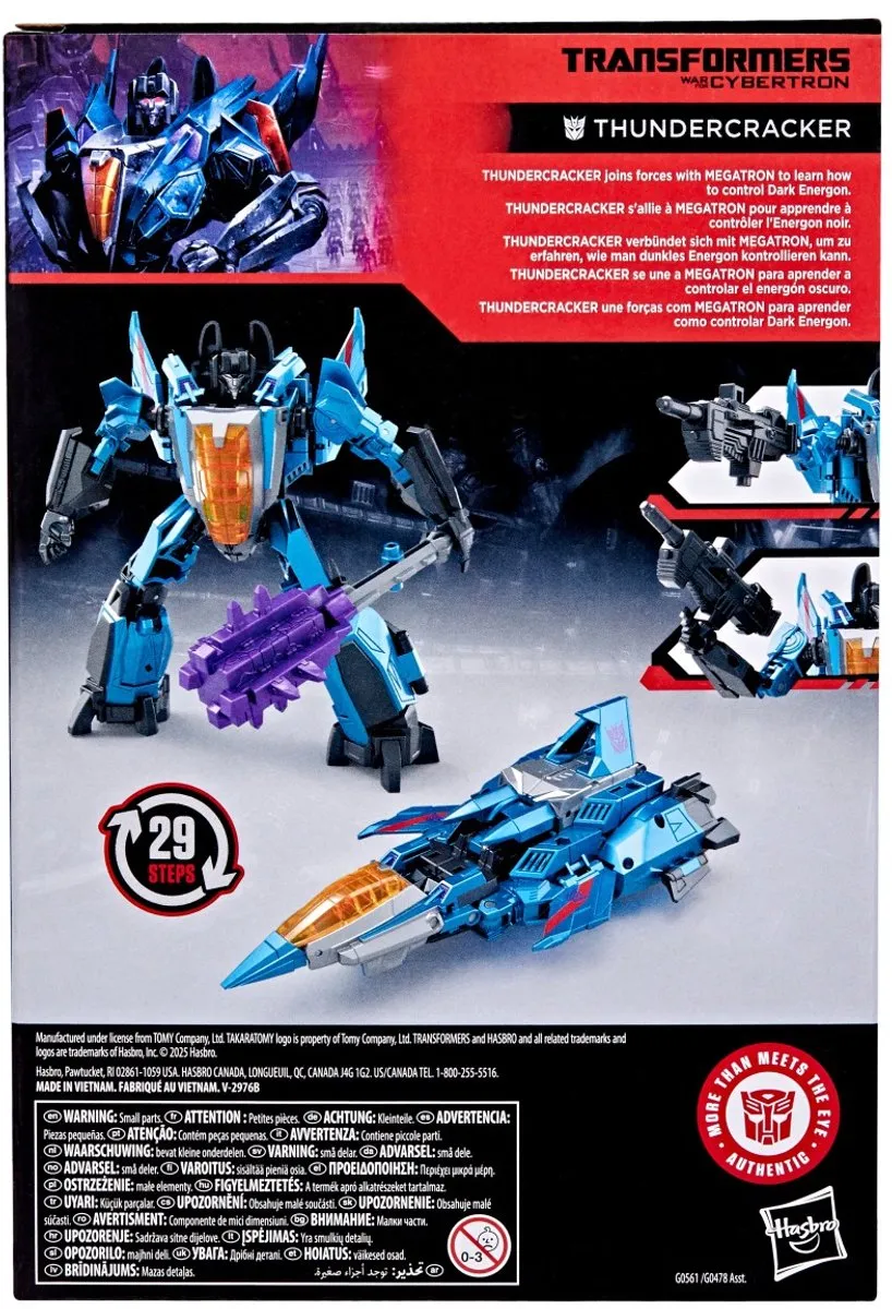 Hasbro Transformers Studio Series Thundercracker Action Figuur - Multi - HASG0561