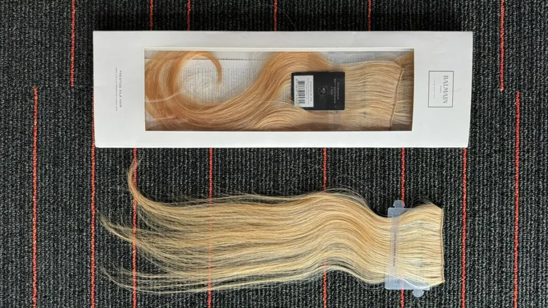 Balmain Hair Double Hair Extensions Prestige Silk 40 cm Kleur 10G
