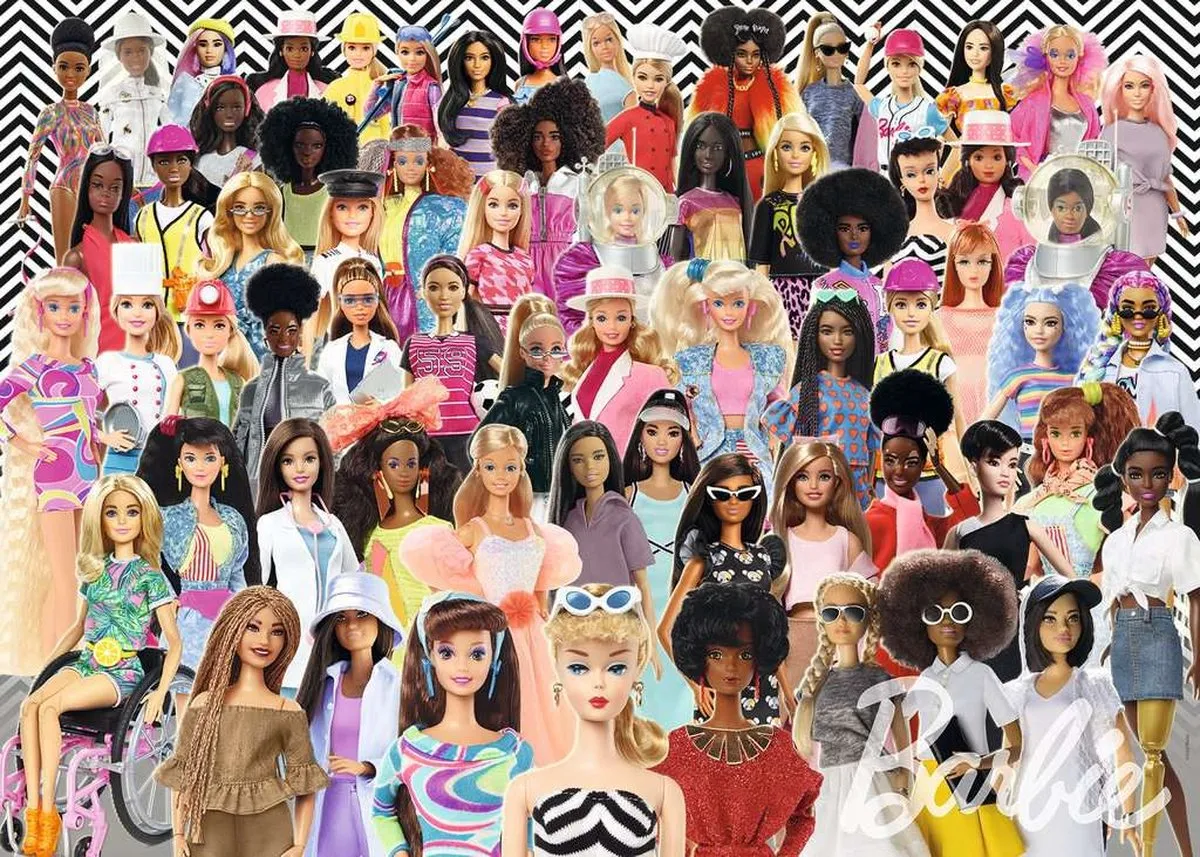 Ravensburger Barbie Legpuzzel 1000 Stuks - Multicolor