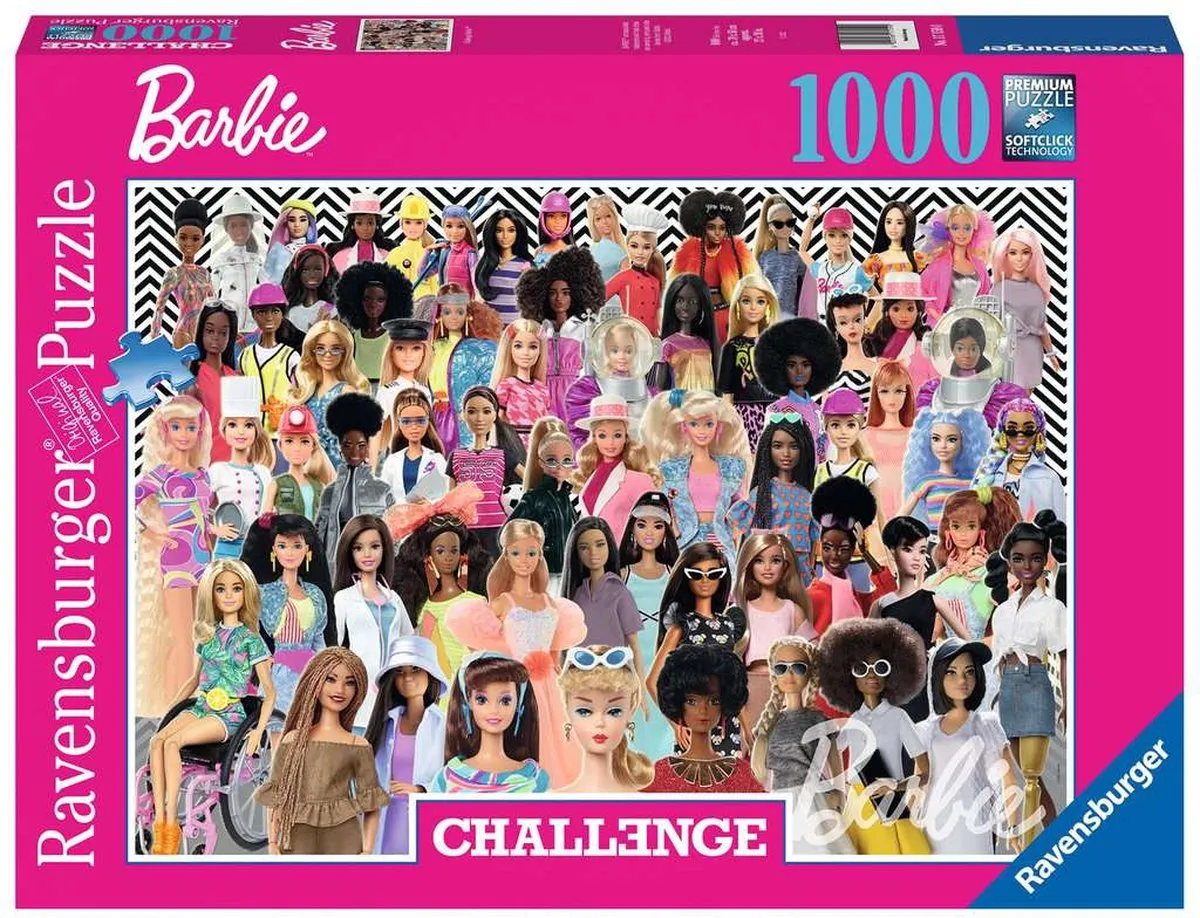 Ravensburger Barbie Legpuzzel 1000 Stuks