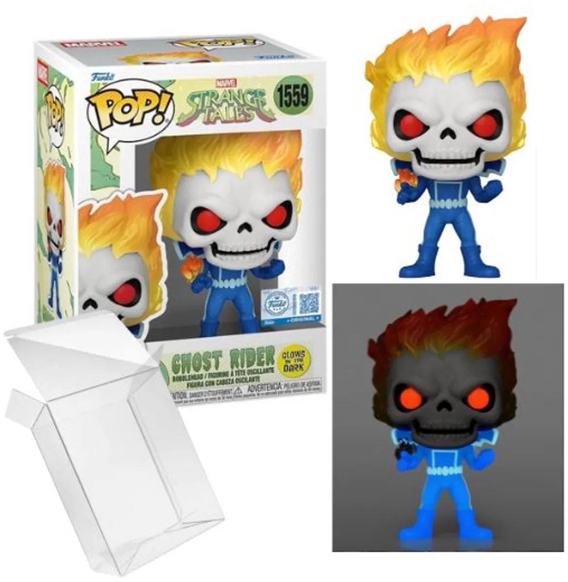 Funko Pop! Marvel Ghost Rider #1559 Glow in the Dark