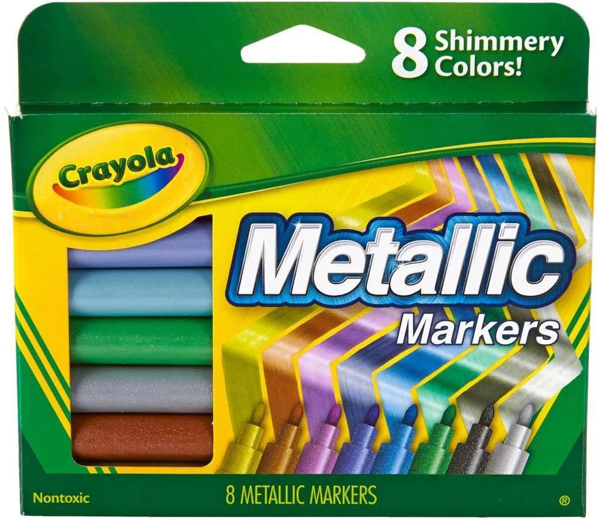 Crayola Metallic Markers Shimmering Colors