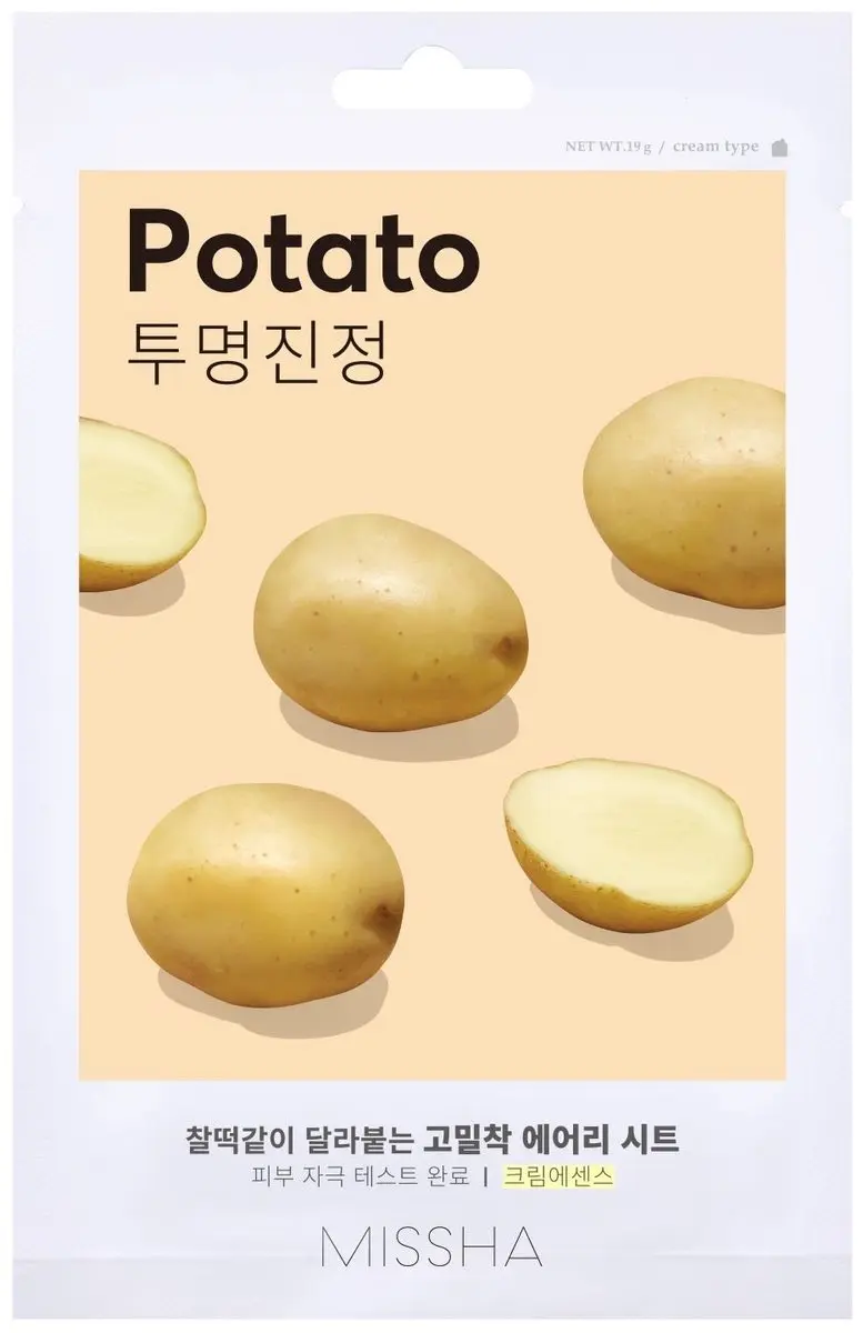Missha Airy Fit Sheet Mask Potato 19g