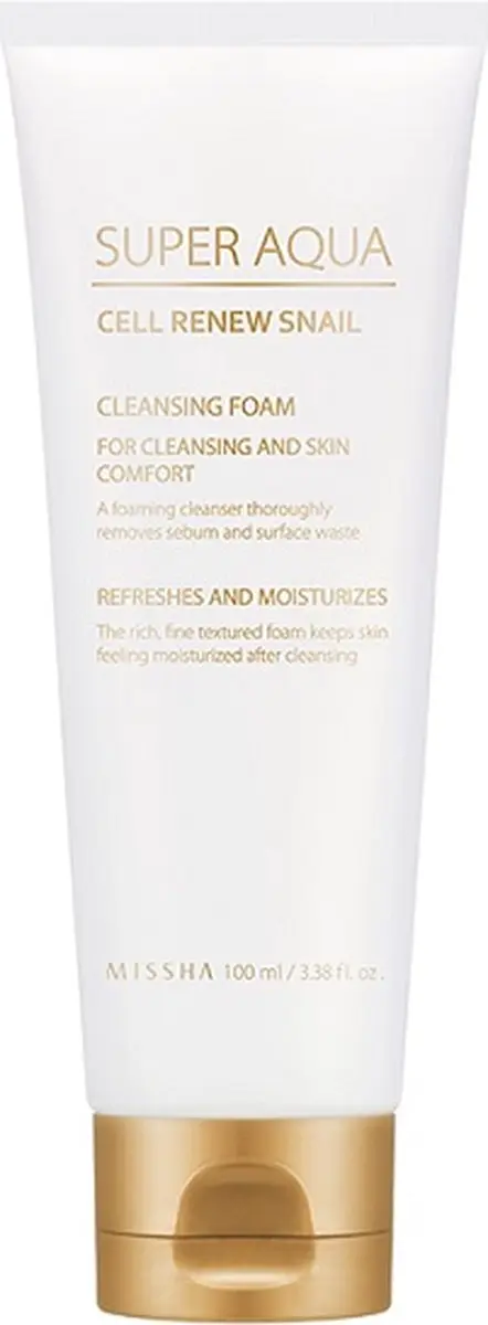 MISSHA Super Aqua Cell Renew Snail Reinigingsfoam