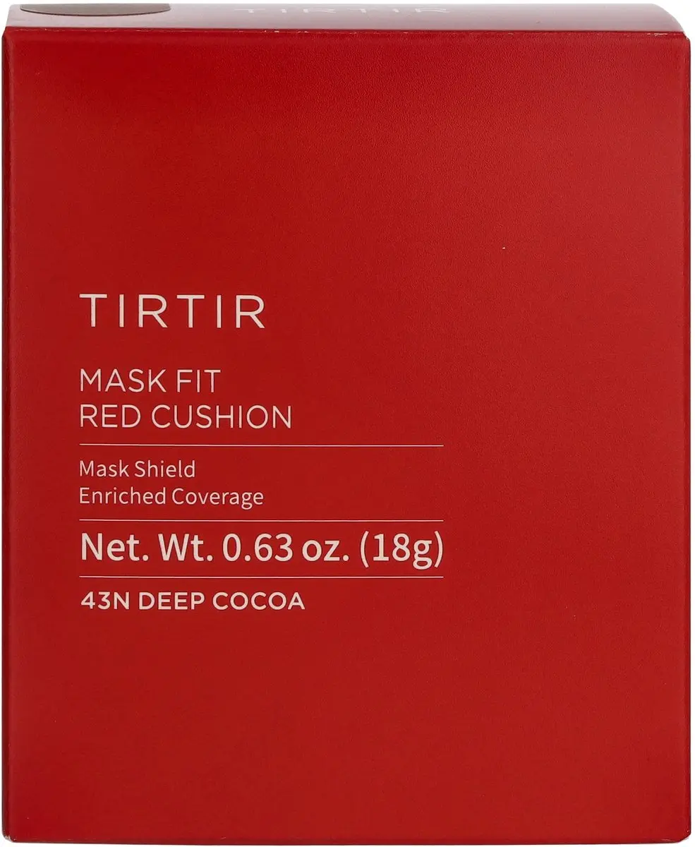 TIRTIR Mask Fit Red Cushion Foundation SPF40 - 43N Deep Cocoa 18g