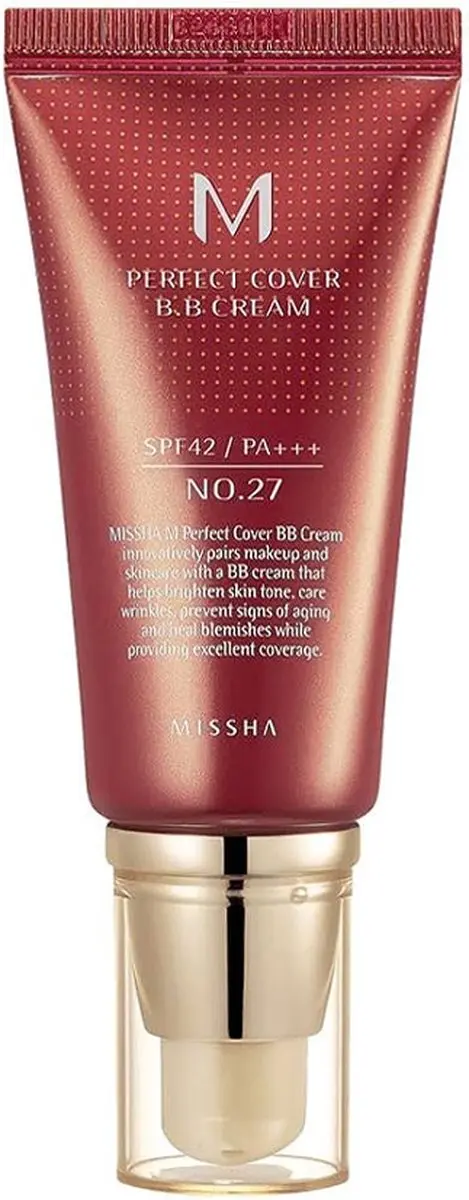 Missha Perfect Cover BB Cream NO.27 Honey Beige - 50ml - afbeelding 3 van 3