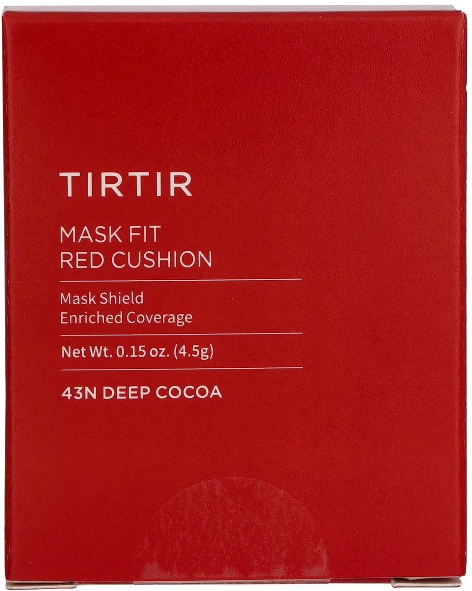 TIRTIR Mask Fit Red Mini Cushion Foundation #43N Deep Cocoa