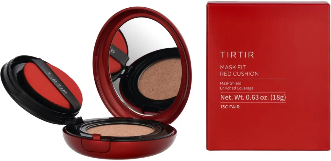 TIRTIR Mask Fit Red Cushion Foundation 13C Fair - 18g - afbeelding 6 van 6