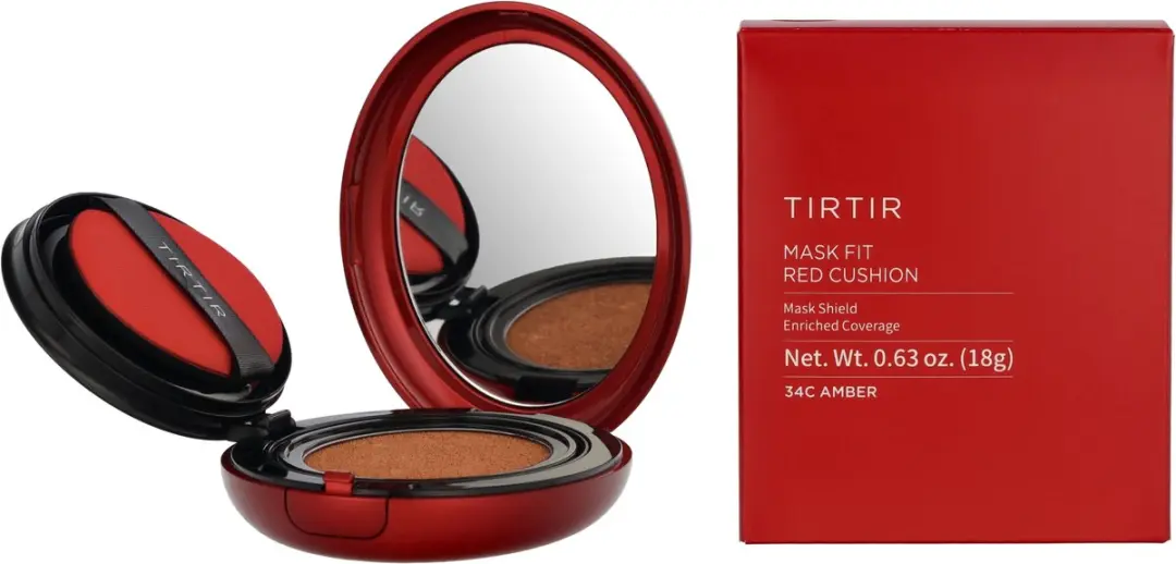TIRTIR Mask Fit Red Cushion Foundation SPF40 - 18g - #34C Amber
