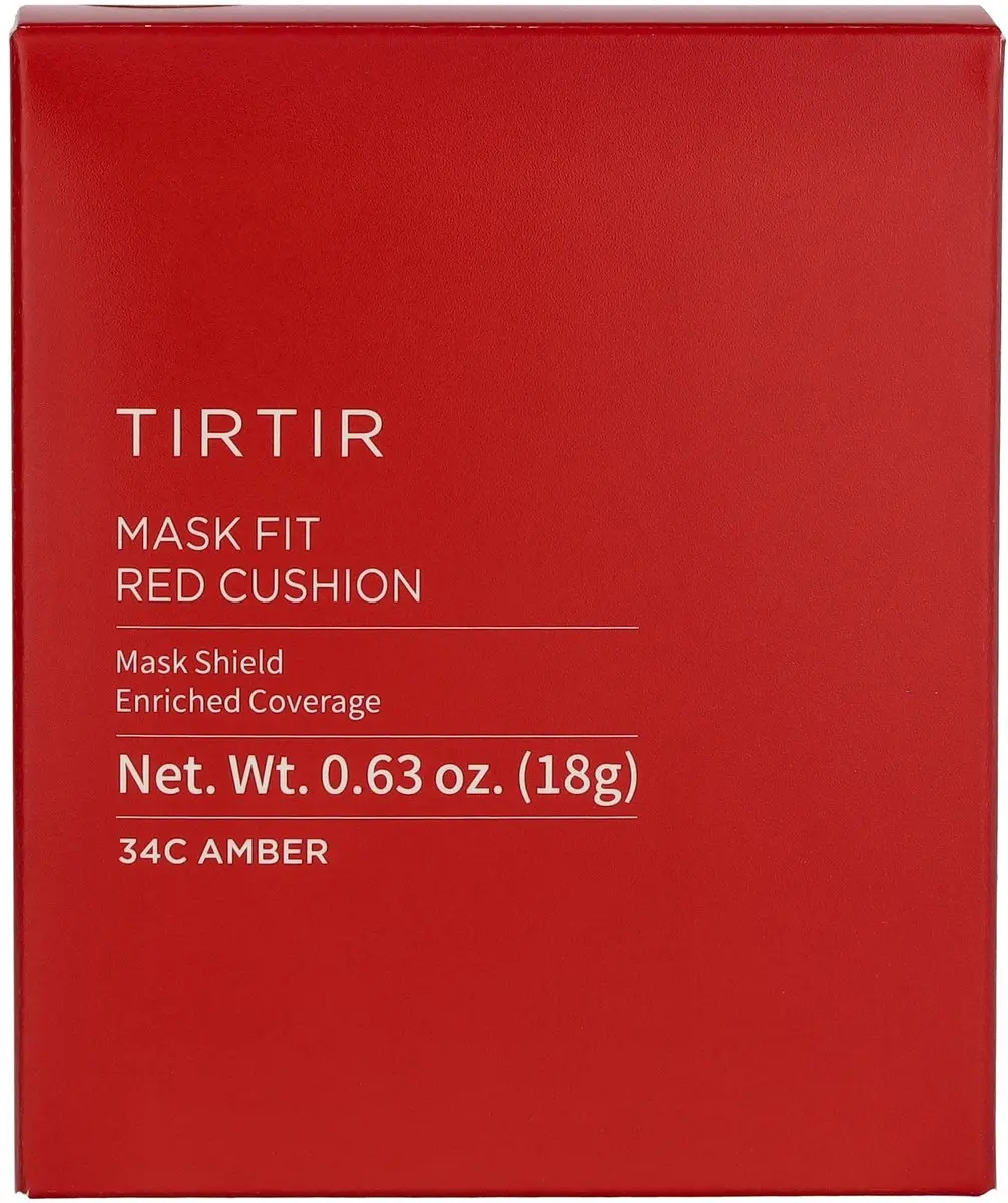 TIRTIR Mask Fit Red Cushion Foundation SPF40 - 18g - #34C Amber