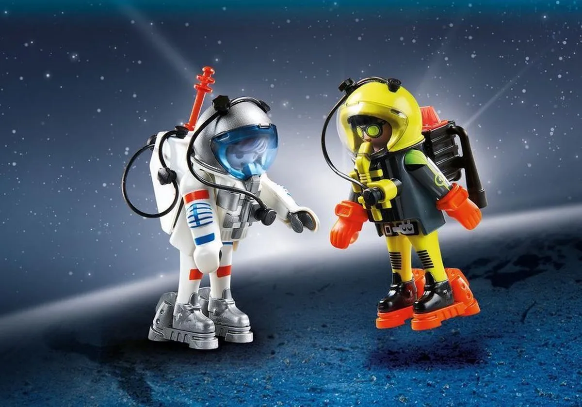 Playmobil DuoPack Ruimtereizigers 9448 - Multicolor