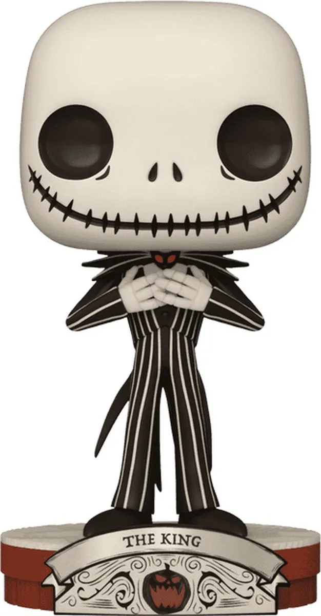 Funko Pop! Disney The Nightmare Before Christmas Jack Skellington King Exclusive