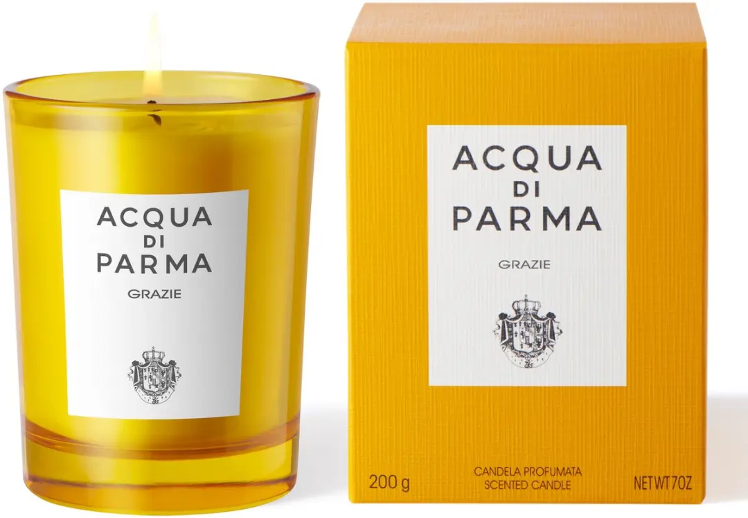 Acqua Di Parma Grazie Geurkaars 200ml - Geel