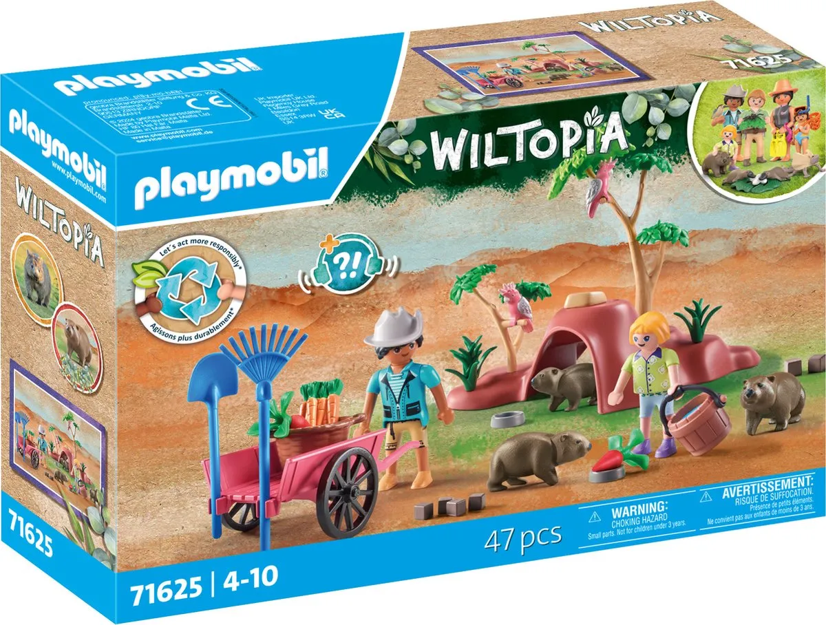 Playmobil Wiltopia Wombat Schuilplaats 71625