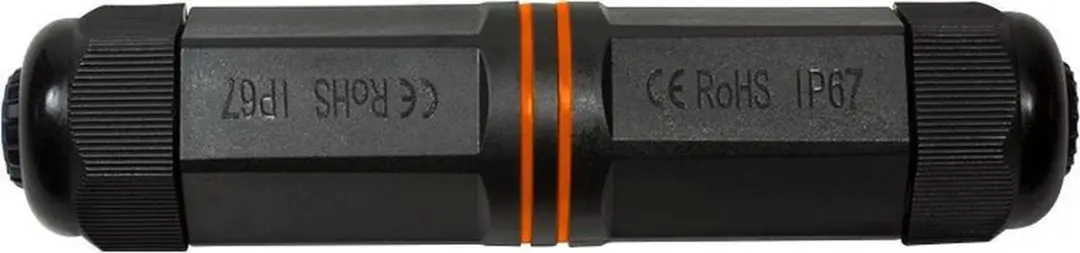 LogiLink NP0081 kabel-connector 2x RJ45 Zwart