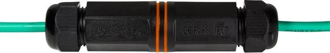 Logilink NP0081 RJ45 Kabelconnector - 2x - Zwart - afbeelding 2 van 6
