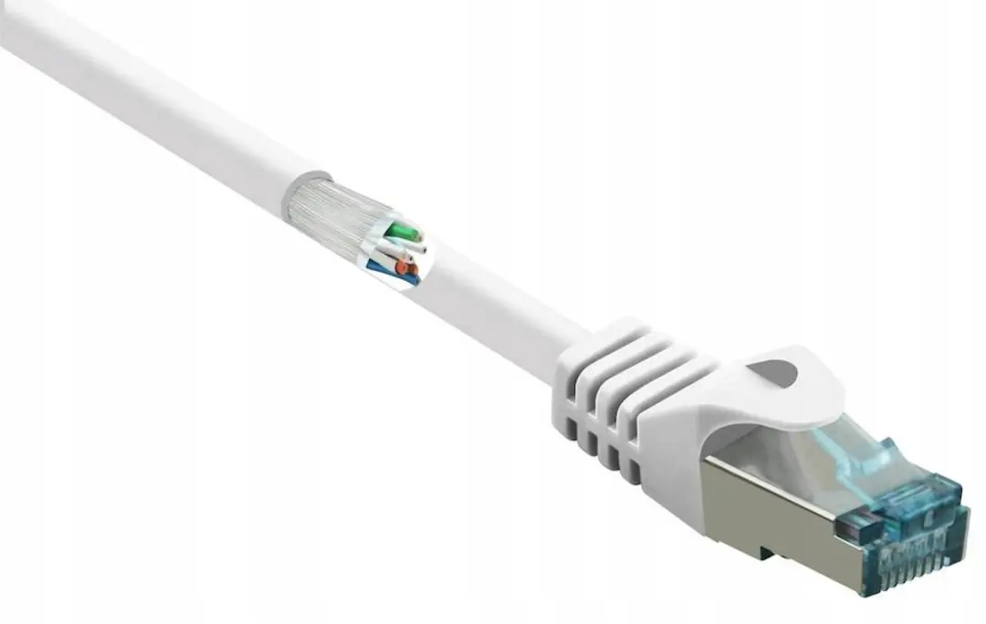 Logilink Patchcord RJ45 Cat6A 1M - Grijs - afbeelding 5 van 5