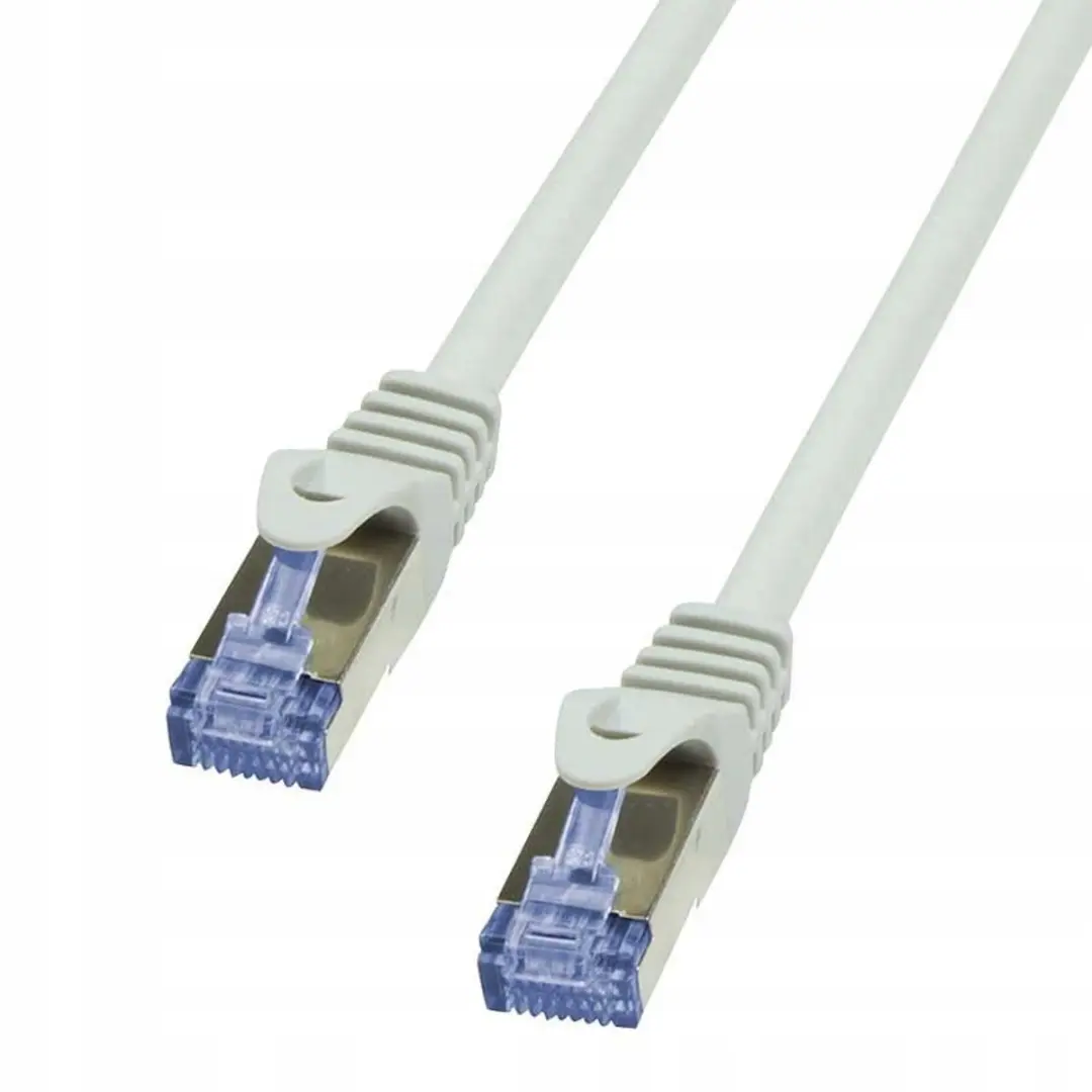 Logilink Patchcord RJ45 Cat6A 1M - Grijs - afbeelding 3 van 5