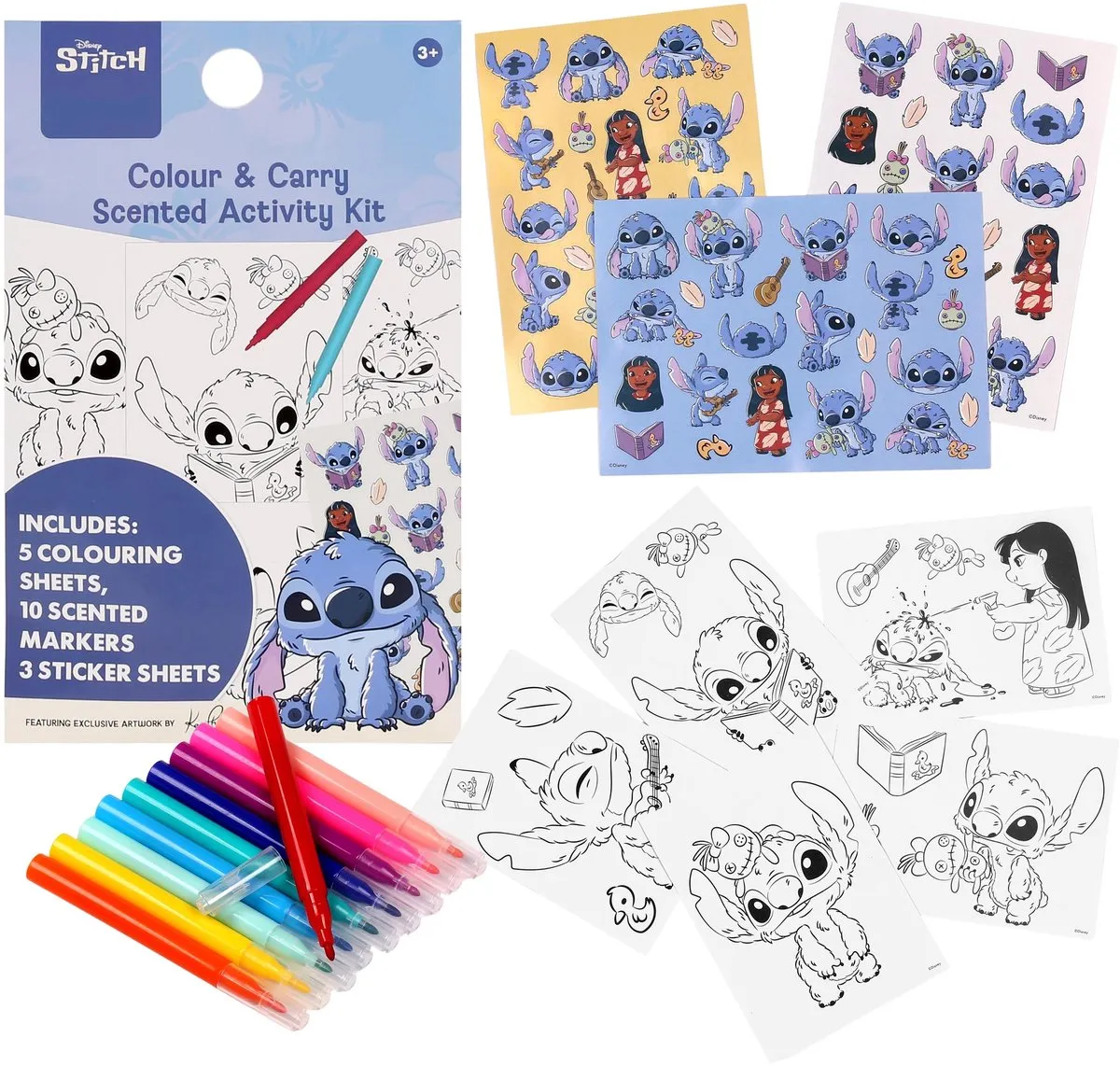 Disney Stitch Creatieve Kleurset