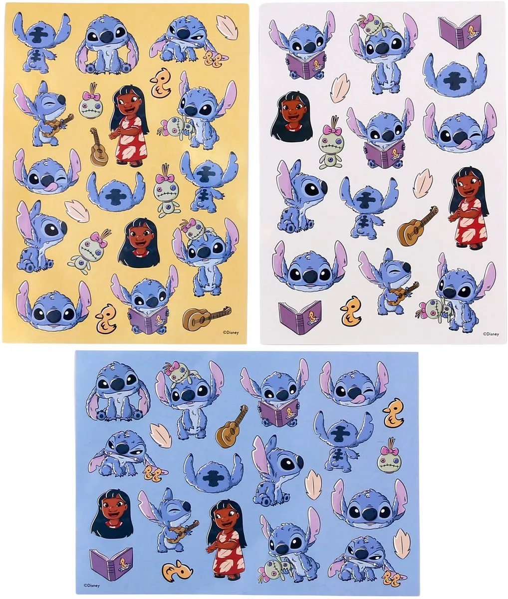 Disney Stitch Creatieve Kleurset - Stickers & Geurstiften - Multicolor