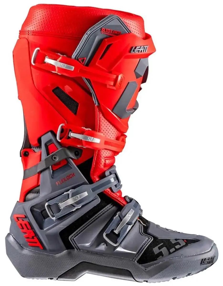 Leatt 5.5 Flexlock Enduro Off-road Laarzen Rood EU 47 Man