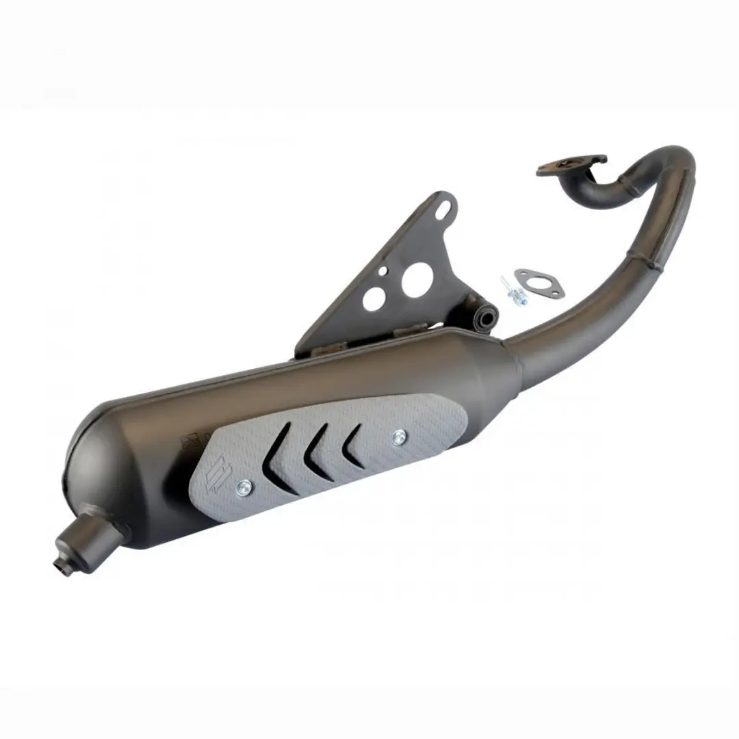 Polini Pot d'échappement Aprilia 50 SR Avant 2002-2003 - 1mm - Noir