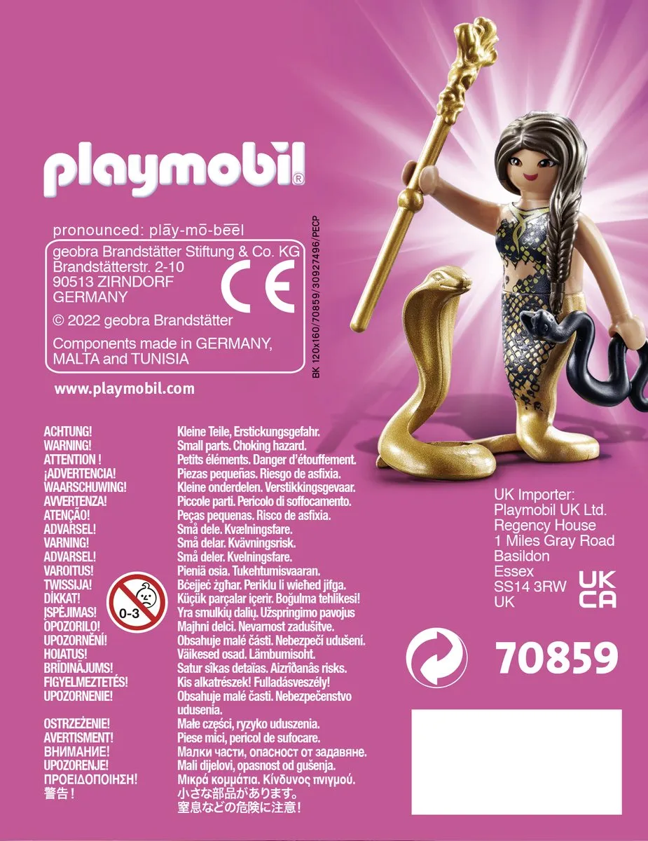 Playmobil Playmo-friends Slangenmens 70859 - Multicolor