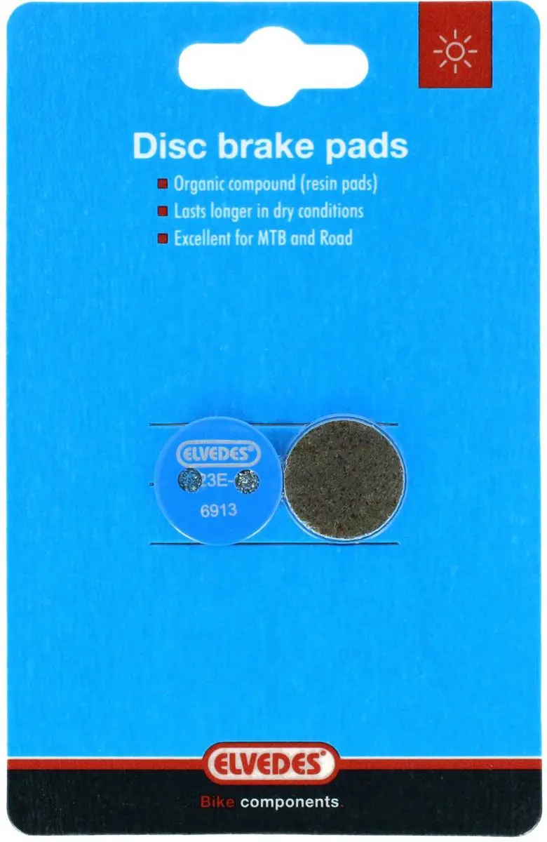 Elvedes Schijfremblok Clarks CMD-5/6/7/12 Organic - Blauw - afbeelding 2 van 3