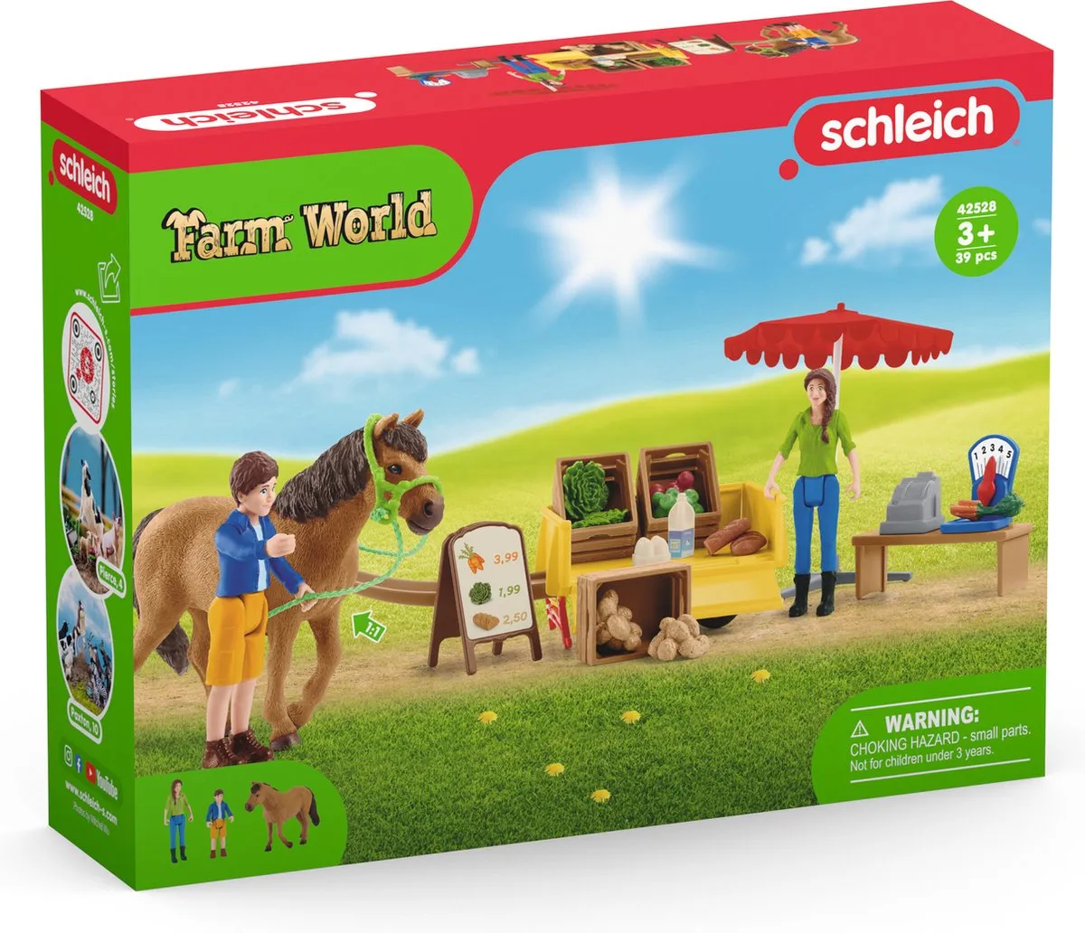 Schleich Farm World Mobiele Farmstand 42528