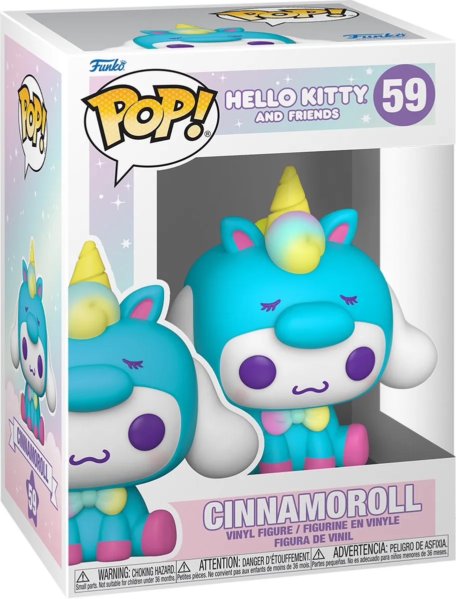 Funko Pop! Sanrio Hello Kitty Cinnamoroll Unicorn Party 65748