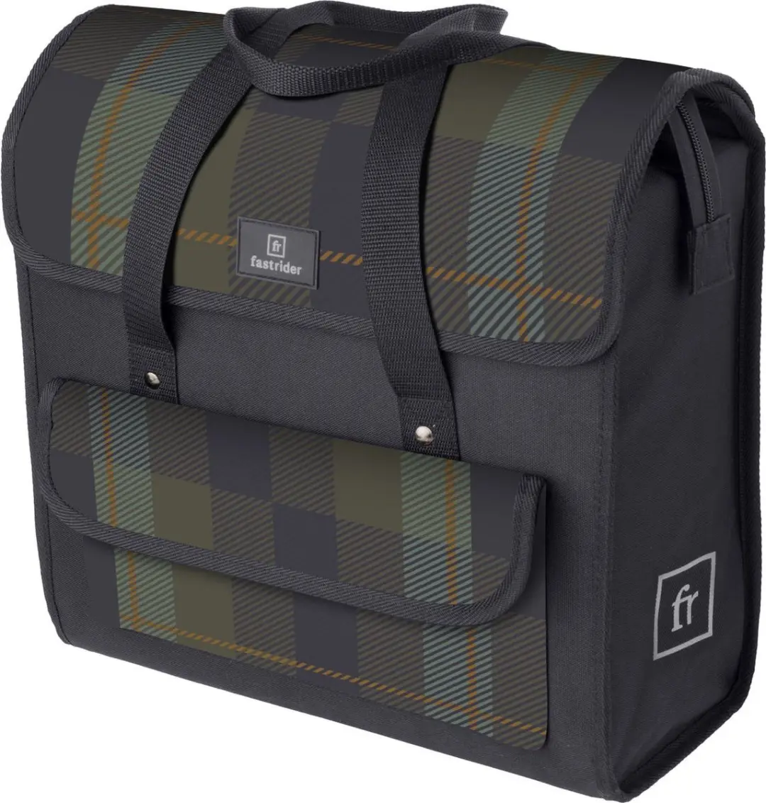 FastRider Lasse Luxe Shopper Enkele Fietstas Click'nGo 23L - Antraciet - afbeelding 6 van 6