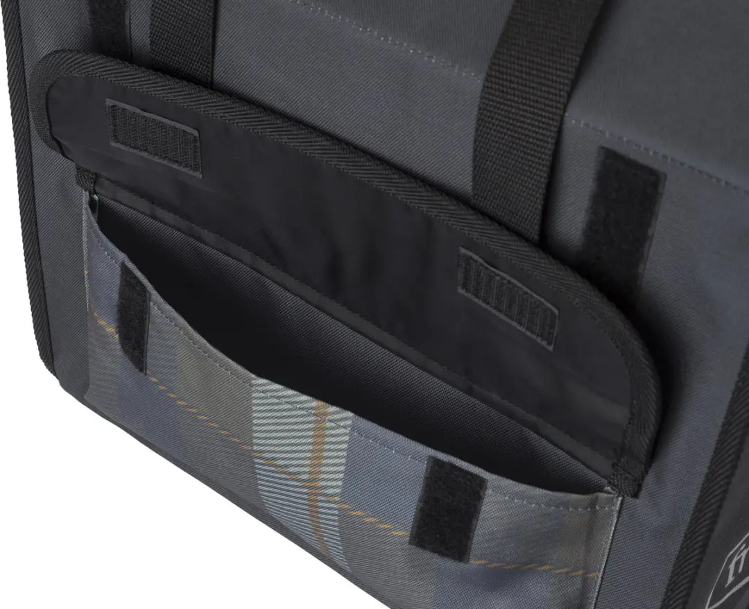 FastRider Lasse Luxe Shopper Enkele Fietstas Click'nGo 23L - Antraciet - afbeelding 4 van 6