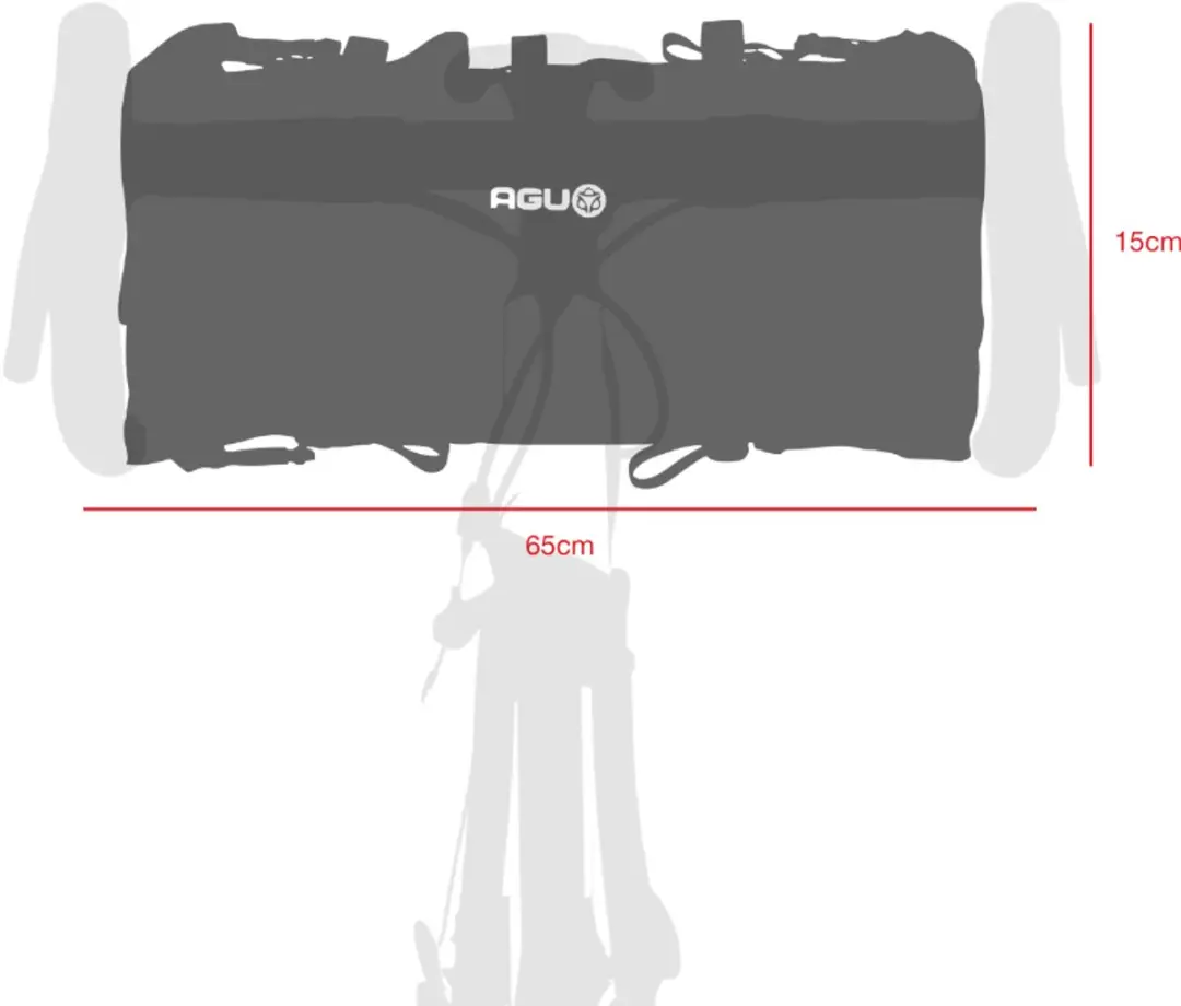 AGU Venture Stuurtas 17L - Bruin
