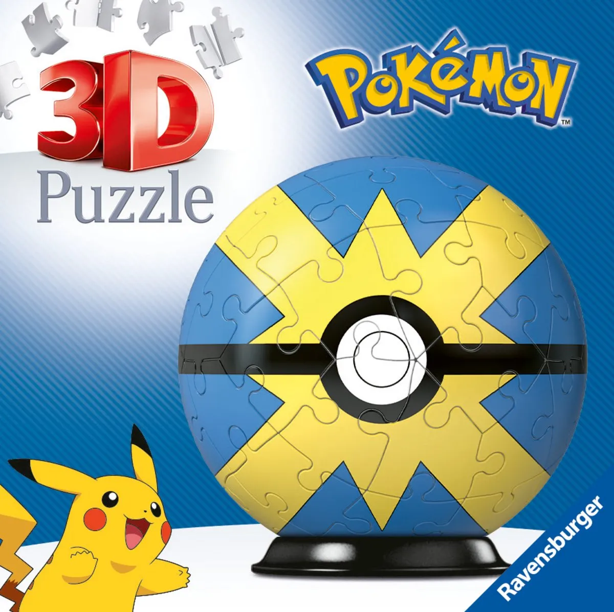 Ravensburger Pokémon Quick Ball 3D Puzzel - 54 Stuks - Multicolor