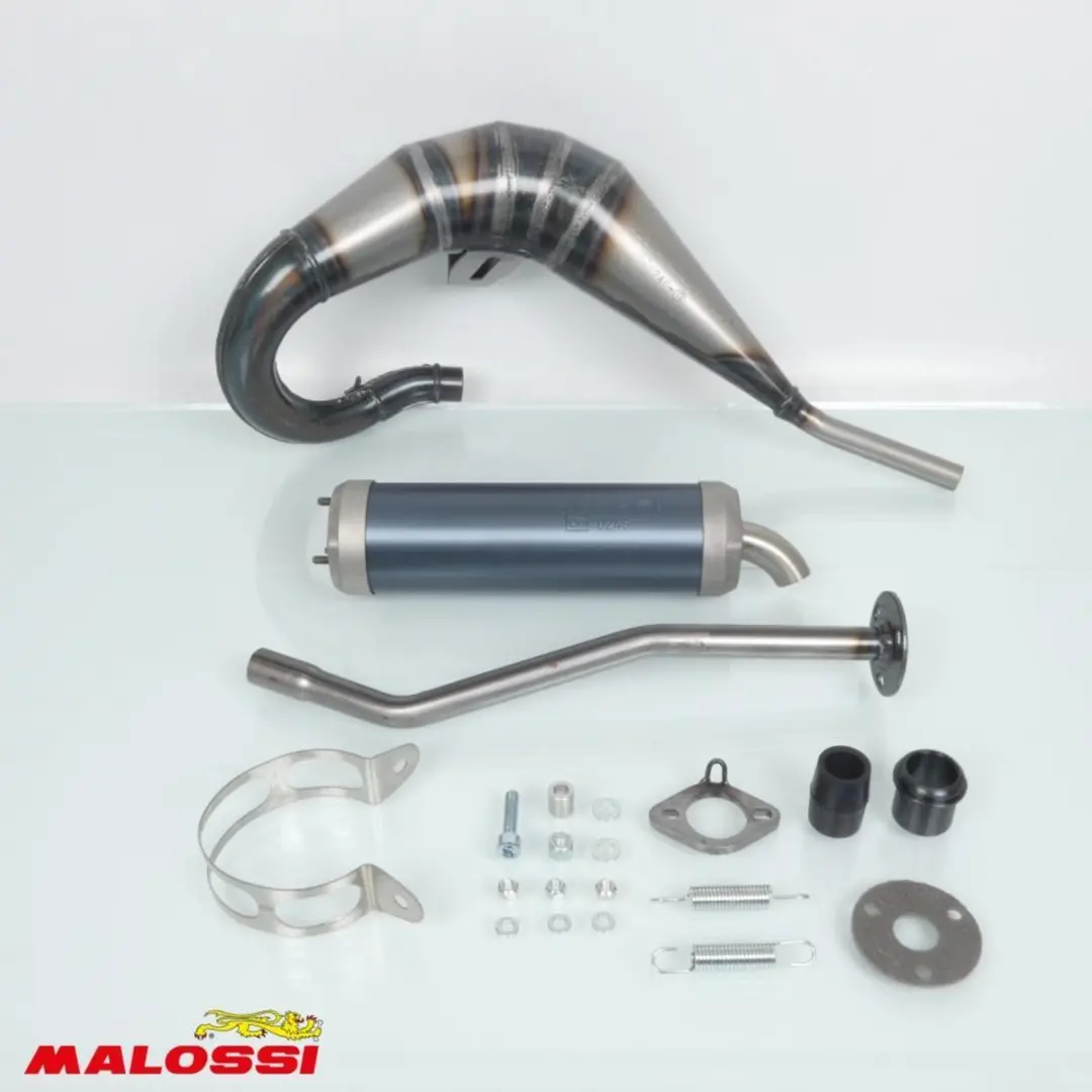 Malossi Super uitlaatdemper voor MHR Replica motorfiets voor Derbi 50 Euro3 moto