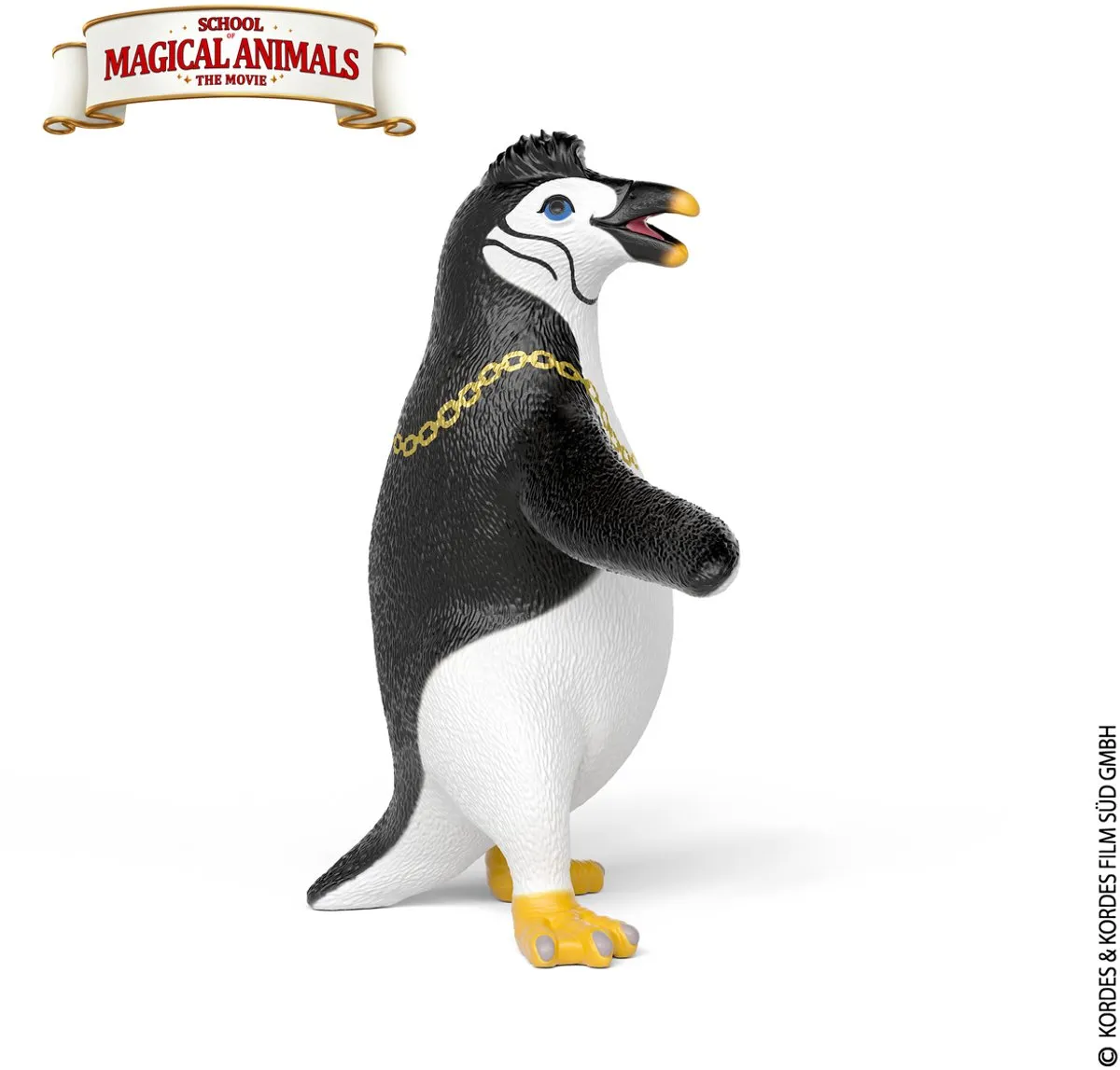 Schleich School of Magical Animals Yuri de Pinguïn 14958 - Zwart/Wit - afbeelding 2 van 6