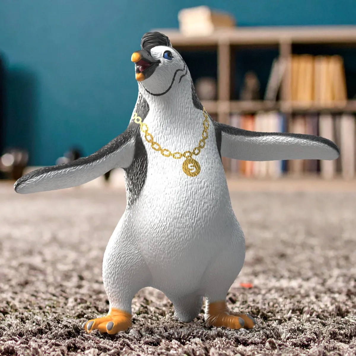 Schleich School of Magical Animals Yuri de Pinguïn 14958 - Zwart/Wit - afbeelding 5 van 6