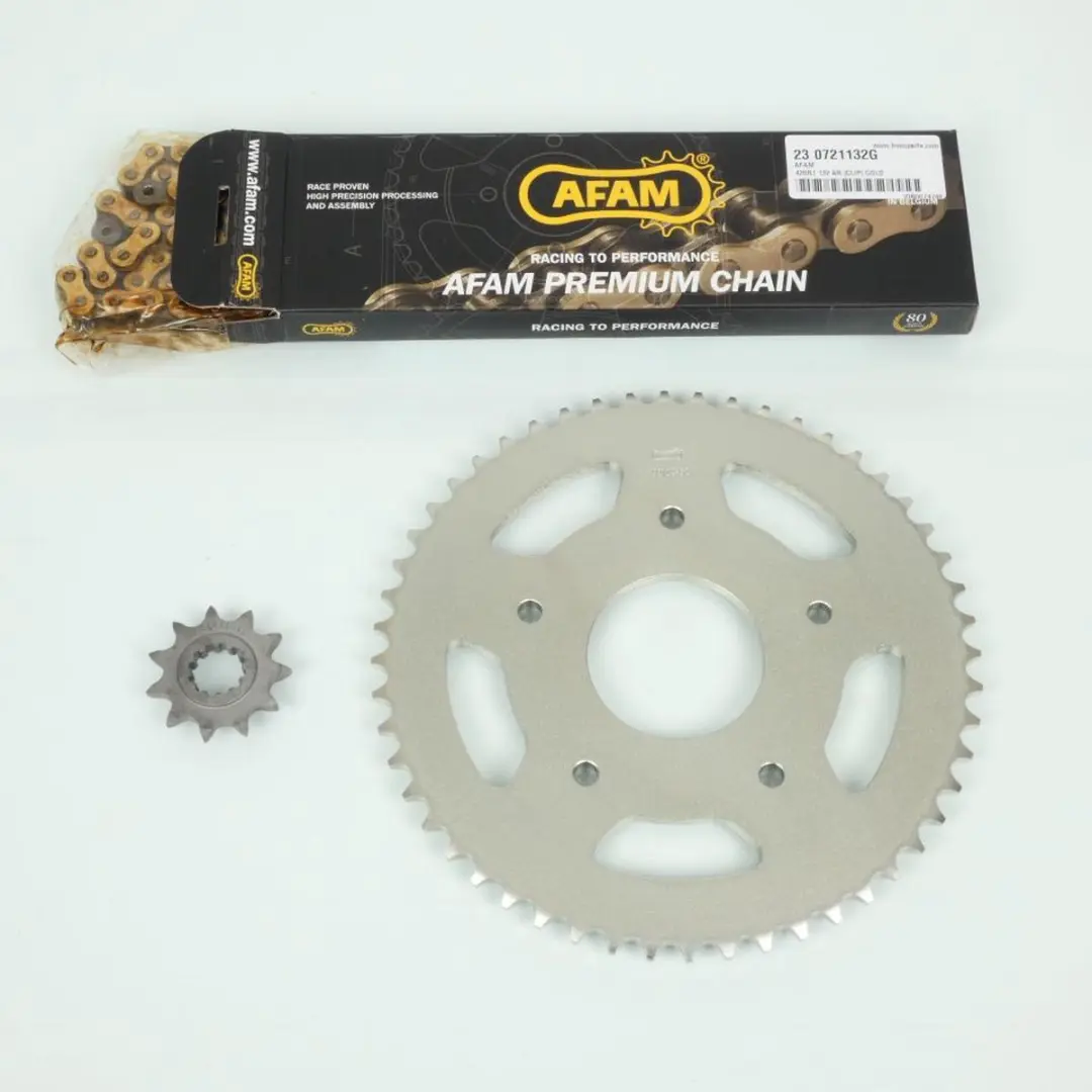 afam kettingset voor rieju 50 spike motorfiets 2007 tot 2009 11x52 steek 420 al