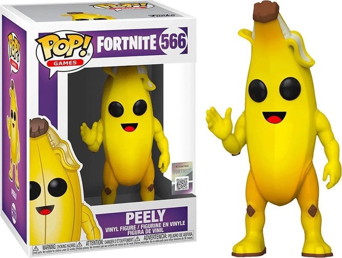 Funko Pop! Peely Fortnite Vinyl Figuur 9cm - Multi