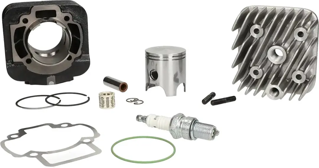 Cilinder Polini 70cc Corsa Gilera & Piaggio Luchtgekoeld