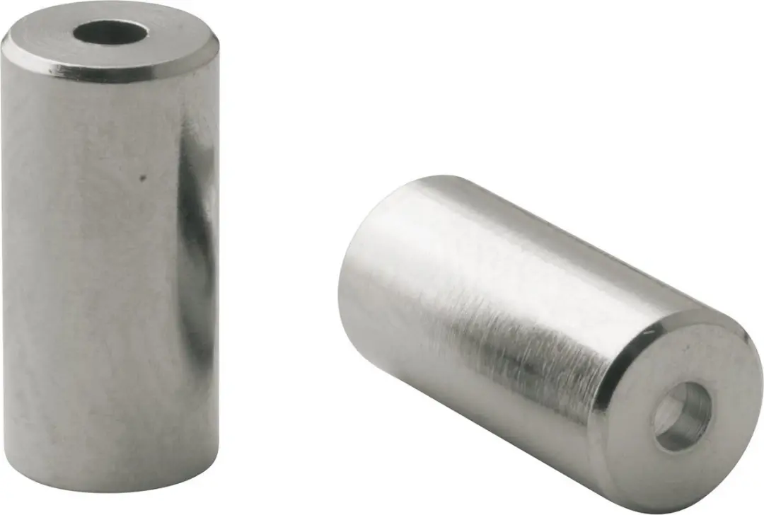 Elvedes Kabelhoedje 5mm messing CNC (10st)
