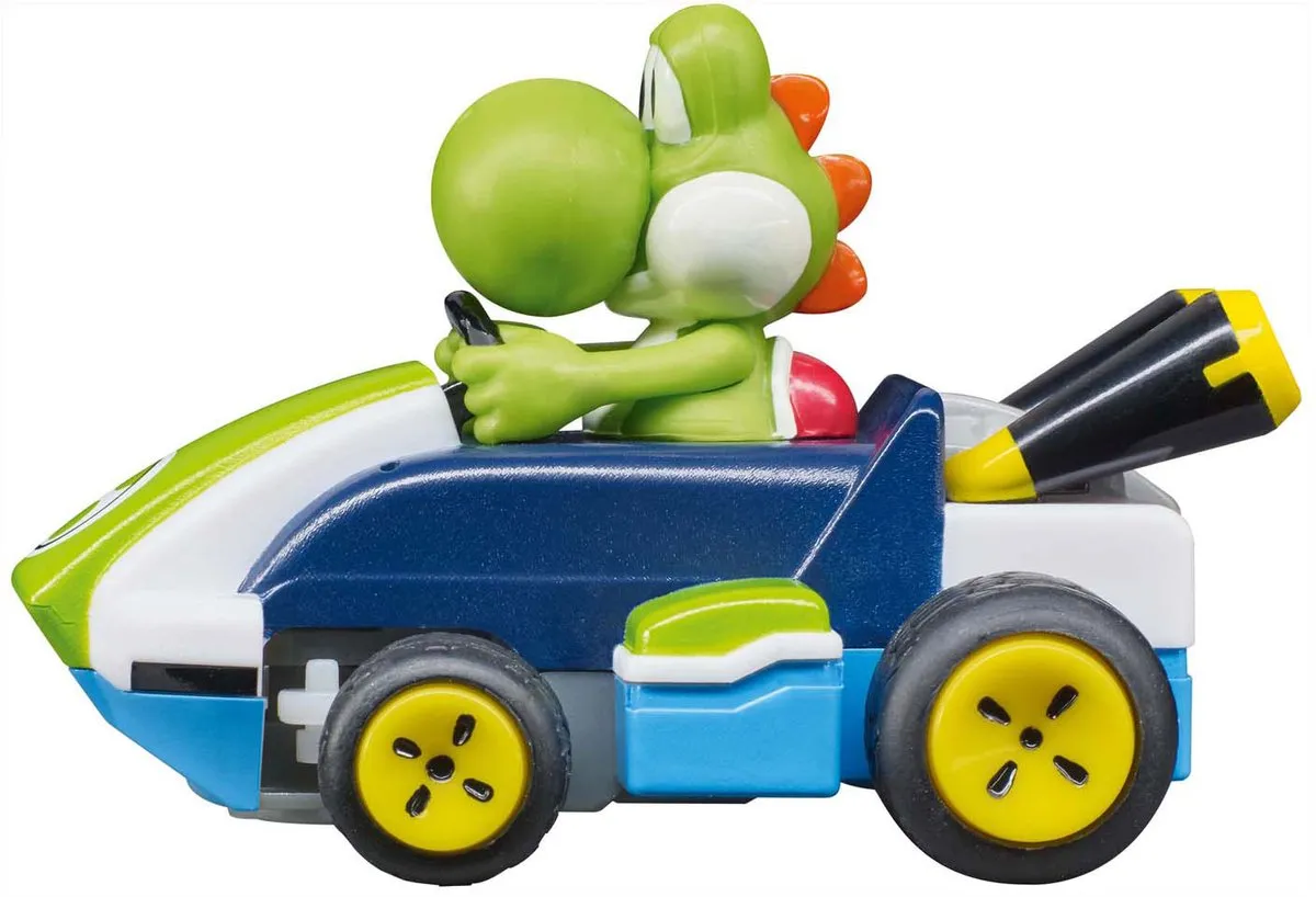 Carrera RC Auto Mini Mario Kart Yoshi CAR370430034 - 6,2cm - 2,4GHz - afbeelding 6 van 6