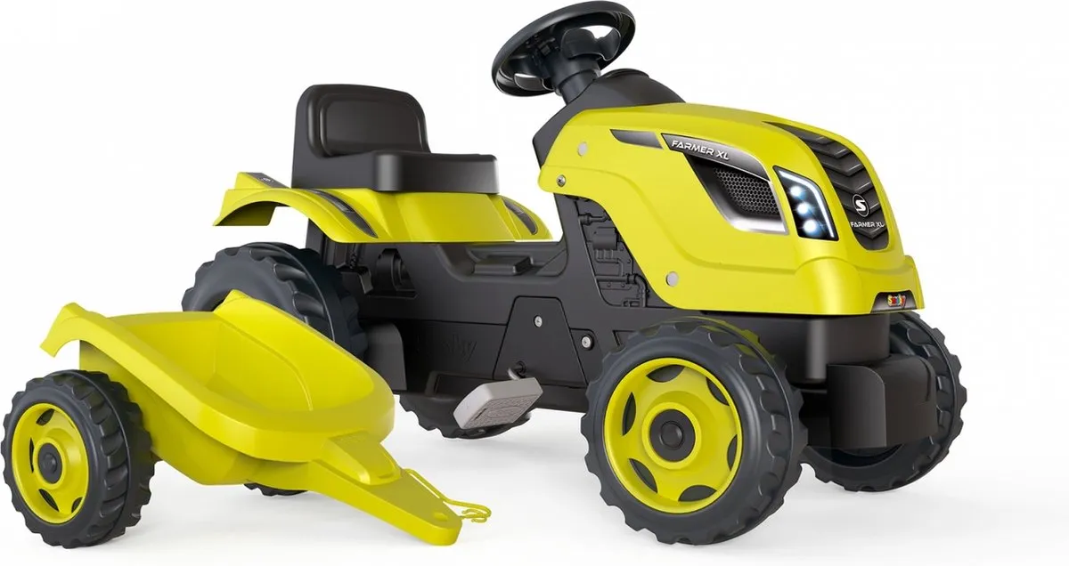 Smoby Farmer XL Green Tractor Traptractor 7600710130 - Groen