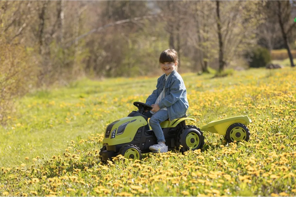 Smoby Farmer XL Green Tractor Traptractor 7600710130 - Groen