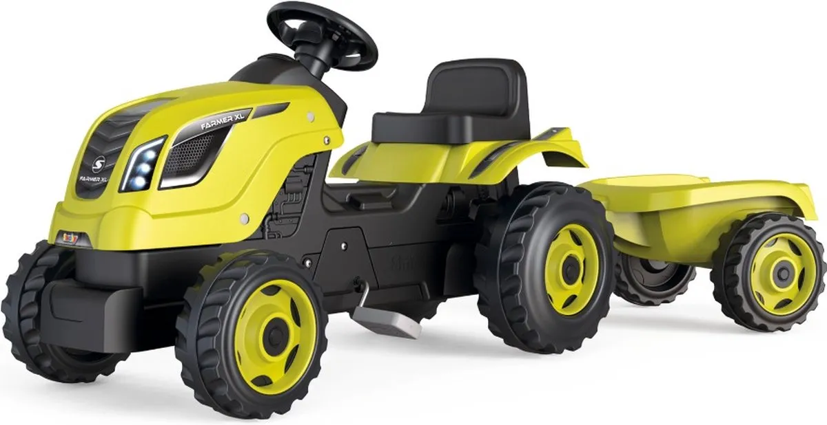Smoby Farmer XL Green Tractor Traptractor 7600710130 - Groen