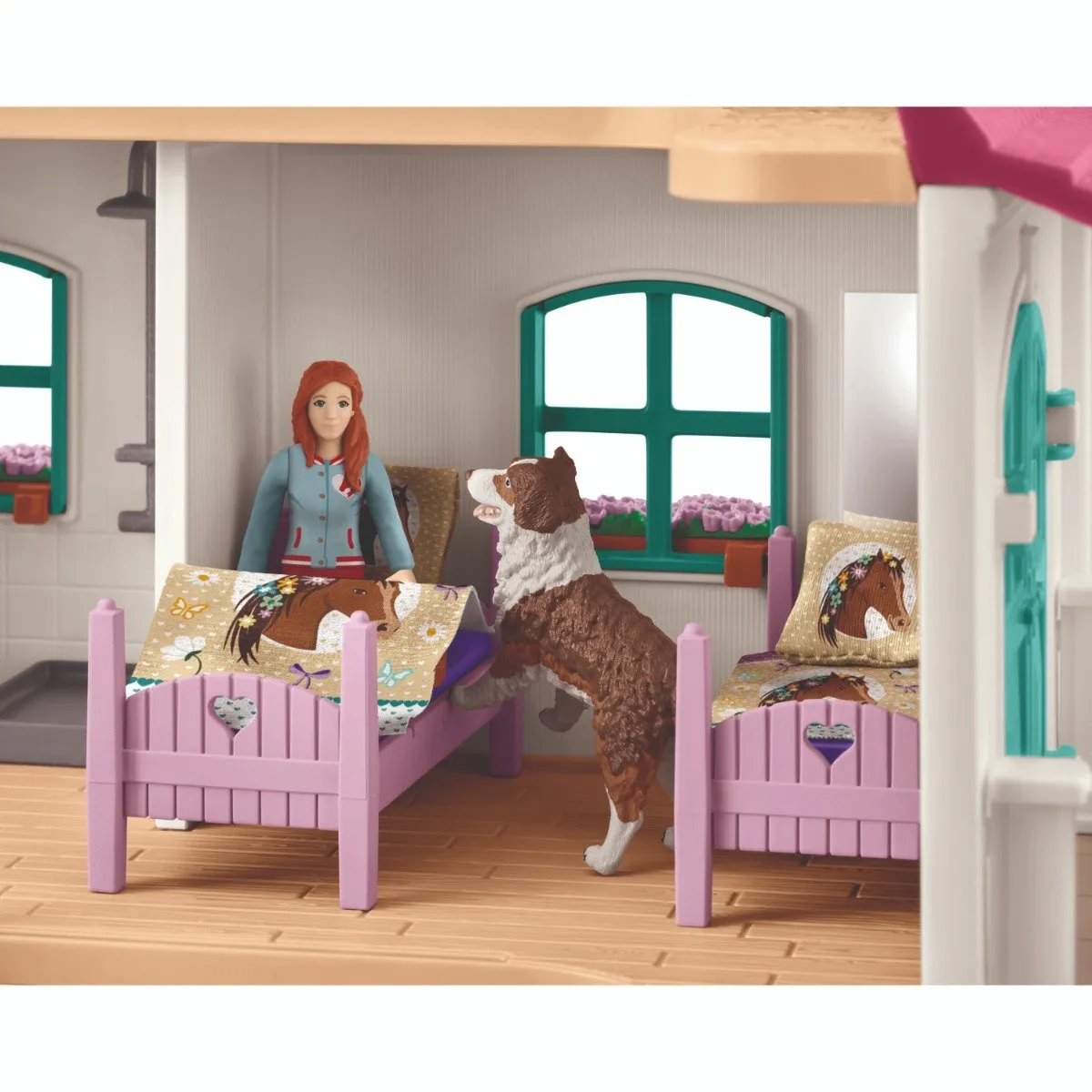 Schleich Horse Club Lakeside Landhuis en Stal 42706 - Multikleur